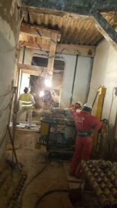 FASE ESTRUCTURAL ACABADA EN LA REHABILITACIÓN INTEGRAL DE UN EDIFICIO EN MADRID