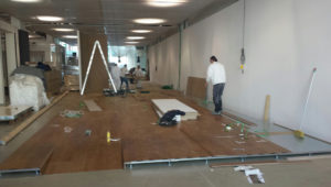 MONTAJE stand de 1 de 50 en BASELWORLD, Basilea