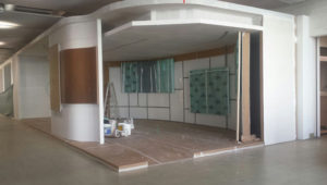 MONTAJE stand de 1 de 50 en BASELWORLD, Basilea